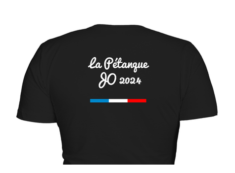 T-shirts Pétanque Jeux Olympiques 2024 - Actualité petanque generation