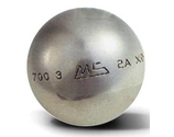 Boule de pétanque MS-Pétanque LSX Inox - Tendre - Inox