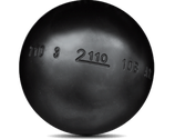 Boule de pétanque MS-Pétanque MS 2110 - Très Tendre - Carbone