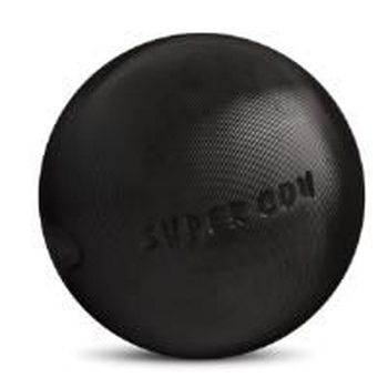 Boule de pétanque La boule noire SUPER COU Carbone