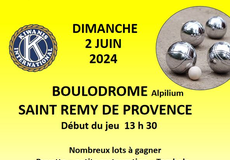 Concours de pétanque Ouvert à tous - Saint-Rémy-de-Provence