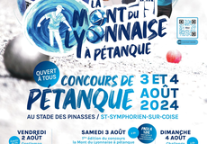 Concours de pétanque Ouvert à tous - Saint-Symphorien-sur-Coise
