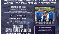 Concours en Triplette le 18 mai 2024 - Les Vans - 07140