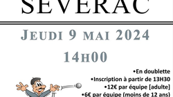 Concours en Doublette le 9 mai 2024 - Sévérac - 44530