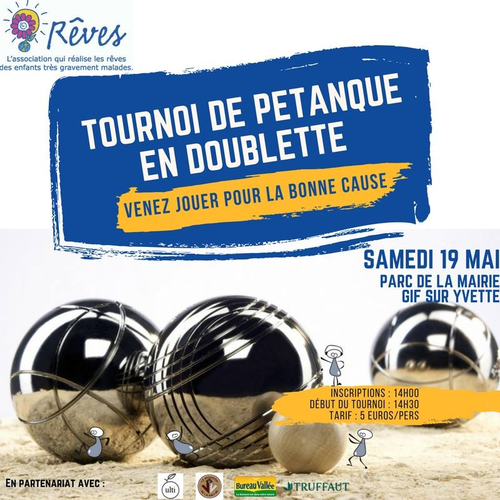 Concours de pétanque en Doublette - Gif-sur-Yvette