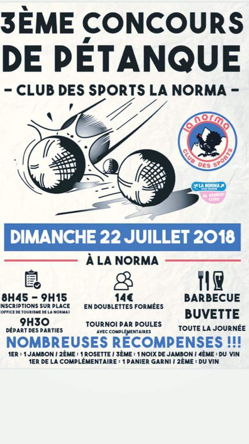 Concours de pétanque en Doublette - Villarodin-Bourget