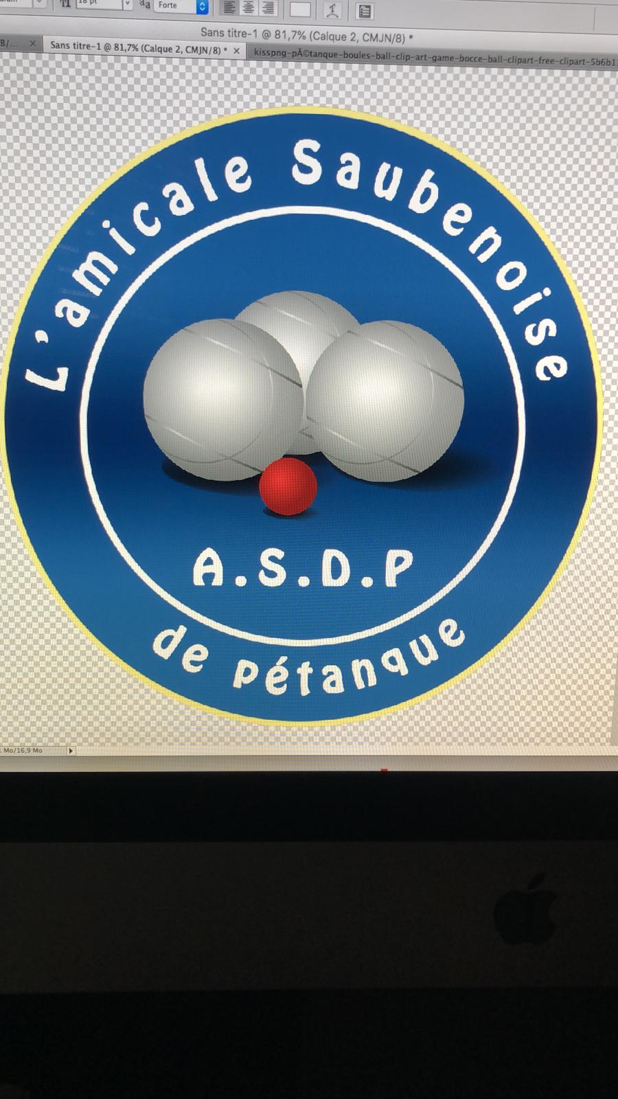 Logo du club de pétanque Amicale saubenoise de pétanque - club à Saubens - 31600