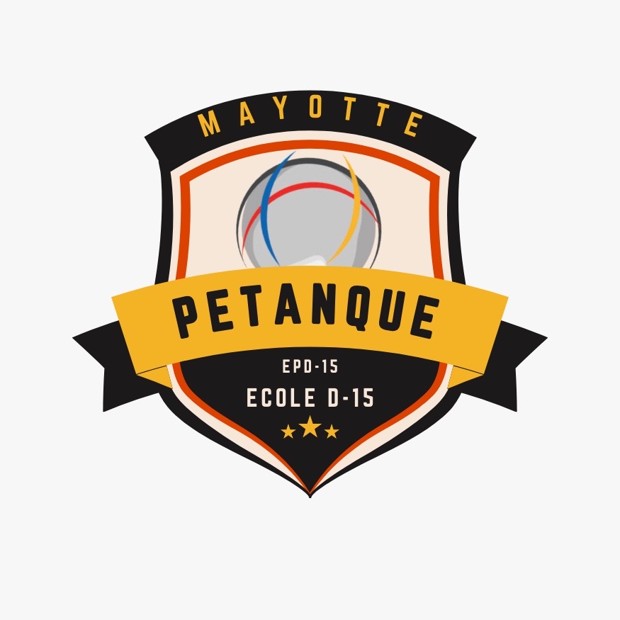 Logo du club de pétanque ECOLE DE PÉTANQUE D-15 - club à Dzaoudzi - 97615