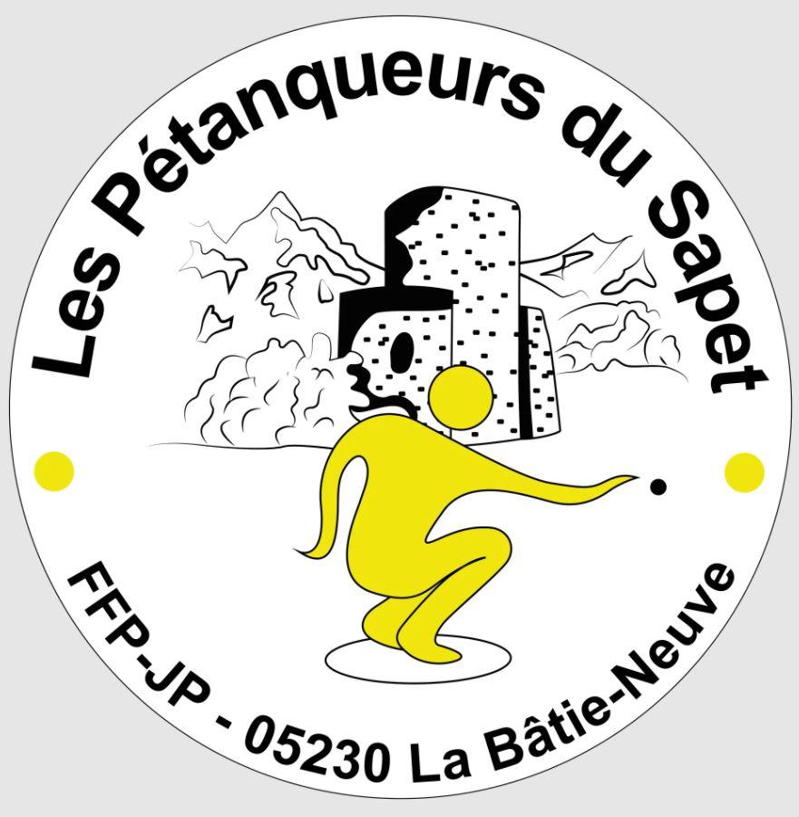 Logo du club de pétanque les petanqueurs du sapet - club à La Bâtie-Neuve - 05230