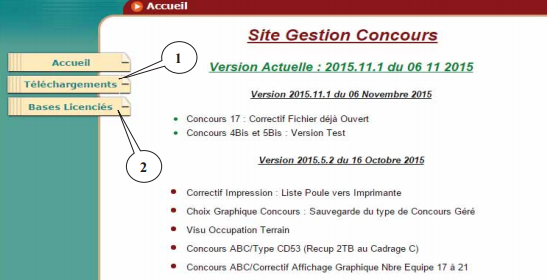 Manuel d'utilisation du logiciel "Gestion Concours" 2016 - Actualité Pétanque Génération