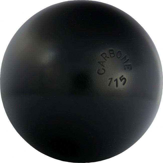 Boule de pétanque - La boule bleue Carbone 115