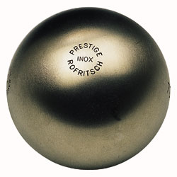 Boule de pétanque - La boule bleue Prestige Inox 110