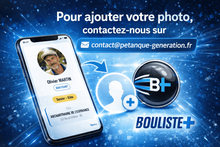 Ajouter votre photo portrait sur l'application Bouliste+ - Actualité - Petanque Generation