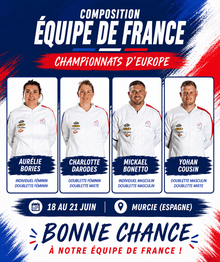 Championnats d'Europe de pétanque 2026 - Murcie (Espagne) - Actualité - Petanque Generation