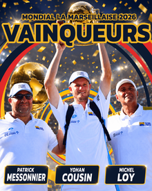 Mondial La Marseillaise 2026 - Résultats - Actualité - Petanque Generation