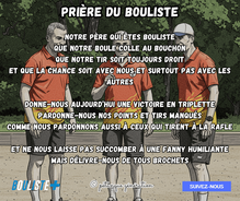 Prière du Bouliste - Humour Pétanque - Actualité - Petanque Generation