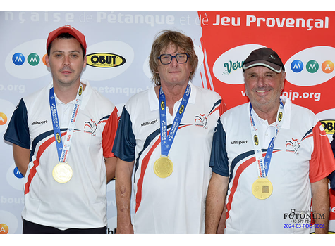 Championnat de France 2024 Triplette Masculin - Résultats - Actualité petanque generation