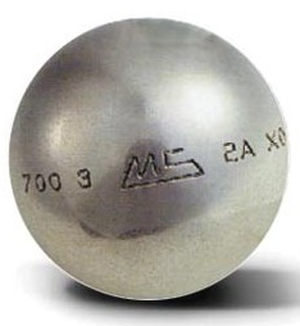 Boule de pétanque MS-Pétanque LSX Inox Inox