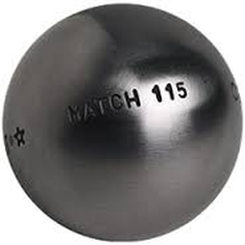 Boule de pétanque Obut MATCH 115 Inox
