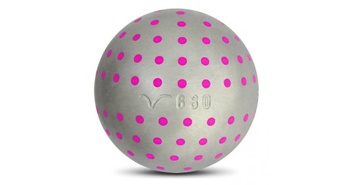 Boule de pétanque Boulenciel Fuchsia Iris demi-tendre