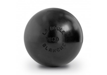 Boule de pétanque - La boule blanche Carbone Lisse