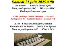 Concours de pétanque Officiel - Fénay