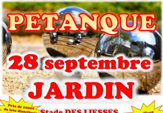 Concours de pétanque Ouvert à tous - Jardin