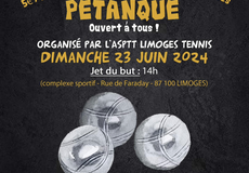 Concours de pétanque Ouvert à tous - Limoges