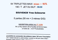 Concours de pétanque Officiel Vétéran - Pleudihen-sur-Rance
