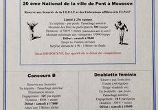 Concours de pétanque Officiel - Pont-à-Mousson