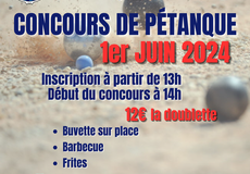 Concours de pétanque Ouvert à tous - Saint-André-de-Corcy
