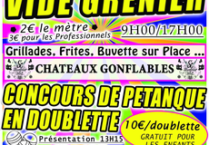 Concours de pétanque Ouvert à tous - Saint-Hilaire-les-Places