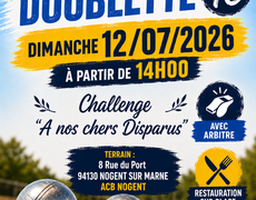 Concours de pétanque Officiel - ACB NOGENT