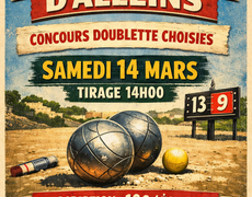 Concours de pétanque Ouvert à tous - Alleins