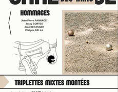 Concours en Triplette Mixte le 7 juin 2025 - Allevard - 38580