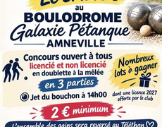 Concours de pétanque Ouvert à tous - Amnéville