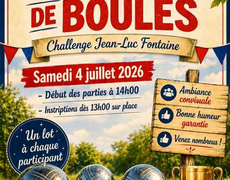 Concours de pétanque Ouvert à tous - Andelain