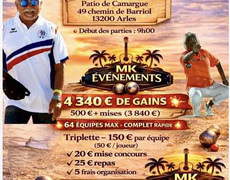 Concours de pétanque Ouvert à tous - Arles