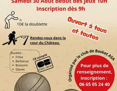 Concours de pétanque Ouvert à tous - Auxonne