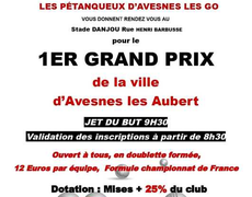 Concours en Doublette le 19 juillet 2026 - Avesnes-les-Aubert - 59129