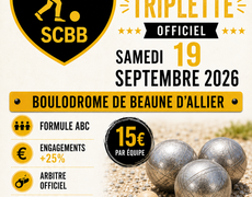 Concours de pétanque Ouvert à tous - Beaune-d'Allier