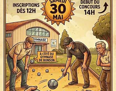 Concours de pétanque Ouvert à tous - Bonson