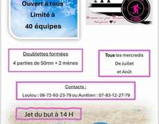 Concours de pétanque Ouvert à tous - Broons