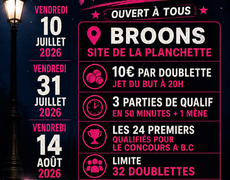 Concours de pétanque Ouvert à tous - Broons