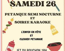 Concours de pétanque Ouvert à tous - Cléguer