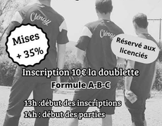 Concours en Doublette le 19 juillet 2025 - Clénay - 21490