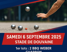 Concours en Doublette le 6 septembre 2025 - Douvaine - 74140