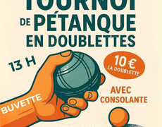 Concours en Doublette le 27 juillet 2025 - Équevillon - 39300
