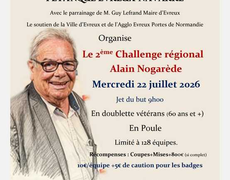 Concours de pétanque Officiel Vétéran - Évreux