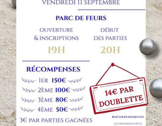 Concours de pétanque Ouvert à tous - Feurs